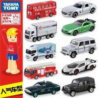 TAKARATOMY ของเล่นสำหรับเด็กโมเดลรถโลหะผสมฮ็อตวีลเฮลิคอปเตอร์เบนซ์เฟอร์รารีแลมโบกินี GTR รถสปอร์ตของขวัญคริสต์มาสน่ารัก