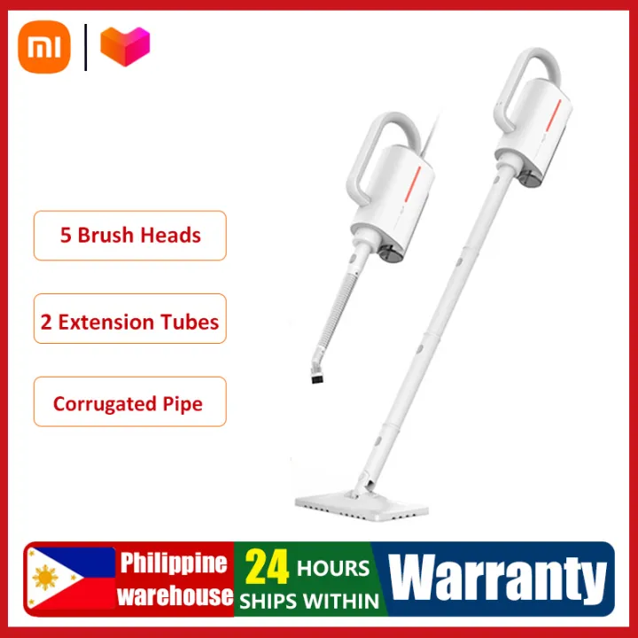 【Free 5 brushes】Deerma Steam Vacuum Cleaner ZQ600/ZQ610 Electric