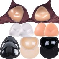 Women Bra Insert Pad Bra Cup Thicker Breast Push Up Silicone Pads Nipple Cover Stickers Bikini Inserts Undies Intimates