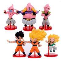 ฟิกเกอร์อะนิเมะ Majin Buu 1ชิ้น,หุ่นอ้วน BUU แบบรวม Gotenks ความชั่วร้ายบางรูปแบบชีวิตของเล่นของขวัญเด็กชุดจำลองทำจาก PVC