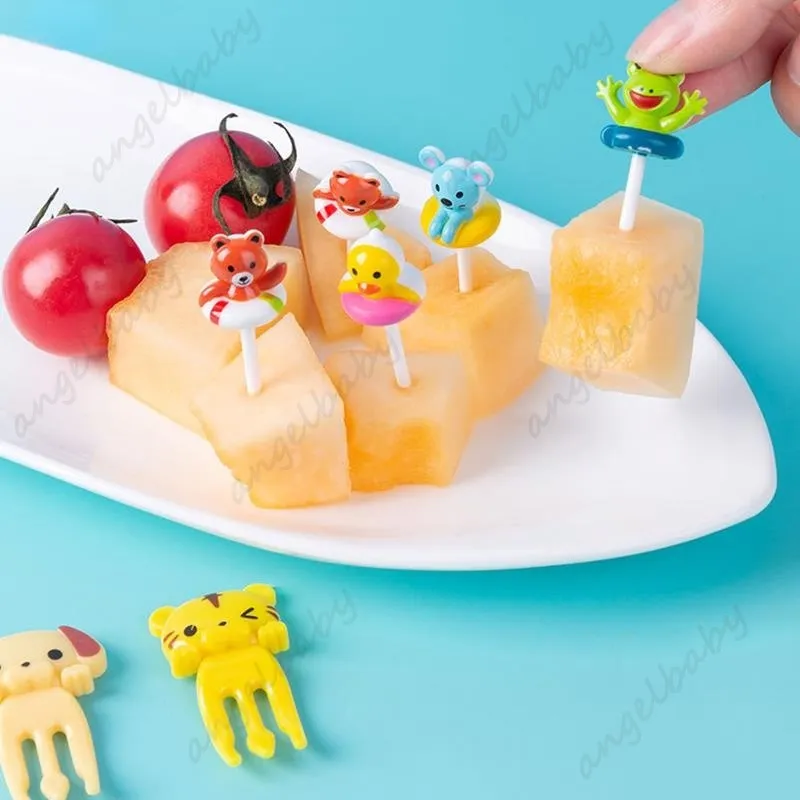 Cute Animal Shaped Food Picks For Bentos, Creative Fruit Picks For Cake &  Eggs, Cartoon Mini Fruit Forks For Kids