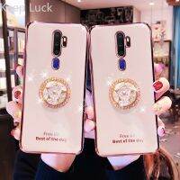 {Taoyitao Case} สำหรับ OPPO A5 2020เคสเพชรสุดหรูชุบ A9 A15 A16 A52 A72 A73 A74 A76 A93 A94 F11 F17ฝาครอบ F19Pro