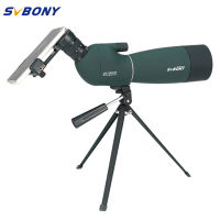 SVBONY SV28 Plus Spotting Scopes, FMC Bak4 Spotting Scope พร้อมขาตั้งกล้องตัวกำหนดจุดกันน้ำกันหมอก IP65กับโทรศัพท์อะแดปเตอร์ดูนก