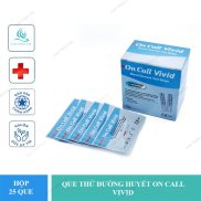 Que thử đường huyết On Call Vivid ACON hộp 25 que - Y TẾ DATECO