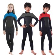 Cô gái dày Áo Tắm chàng trai Neoprene Surf Wetsuit 2.5mm dưới nước lặn tự