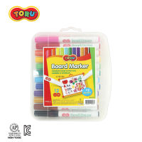 TORU (โทรุ) ปากกาไวท์บอร์ด สำหรับเด็ก 12 สี รหัส TR-BMARKER12