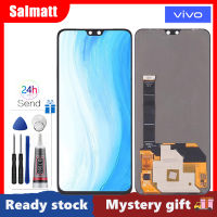 Salmatt จอ OLED สำหรับ Vivo V20 Pro/ Vivo V2020A S7/Vivo V2080A S7T LCD หน้าจอสัมผัส Digitizer ประกอบสำหรับ Vivo V20 Pro Vivo S7 S7T Lcd