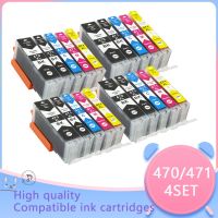 【CW】 470 471 PGI470 CLI471 PGI CLI Compatible Ink Cartridge for PIXMA MG5740 MG6840 TS5040 TS6040 Printers