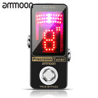 [okoogee]Precision Chromatic Tuner Pedal Large LED Display Full Metal Shell with True Bypass for Guitar Bass