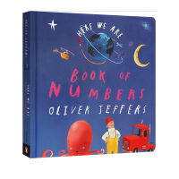 Oliver Jeffers here we are: Book of numbers Oliver Jeffers digital book on paper cultivate childrens digital enlightenment cognition childrens English Enlightenment picture book