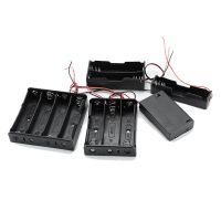 1x 2x 3x 4x Aaa Batterij Box Case Houder Met Draad Leads Side By Side Accubak Aansluiten Soldeer Voor 1-4 Stuks Aaa Batterijen WATTY Electronics