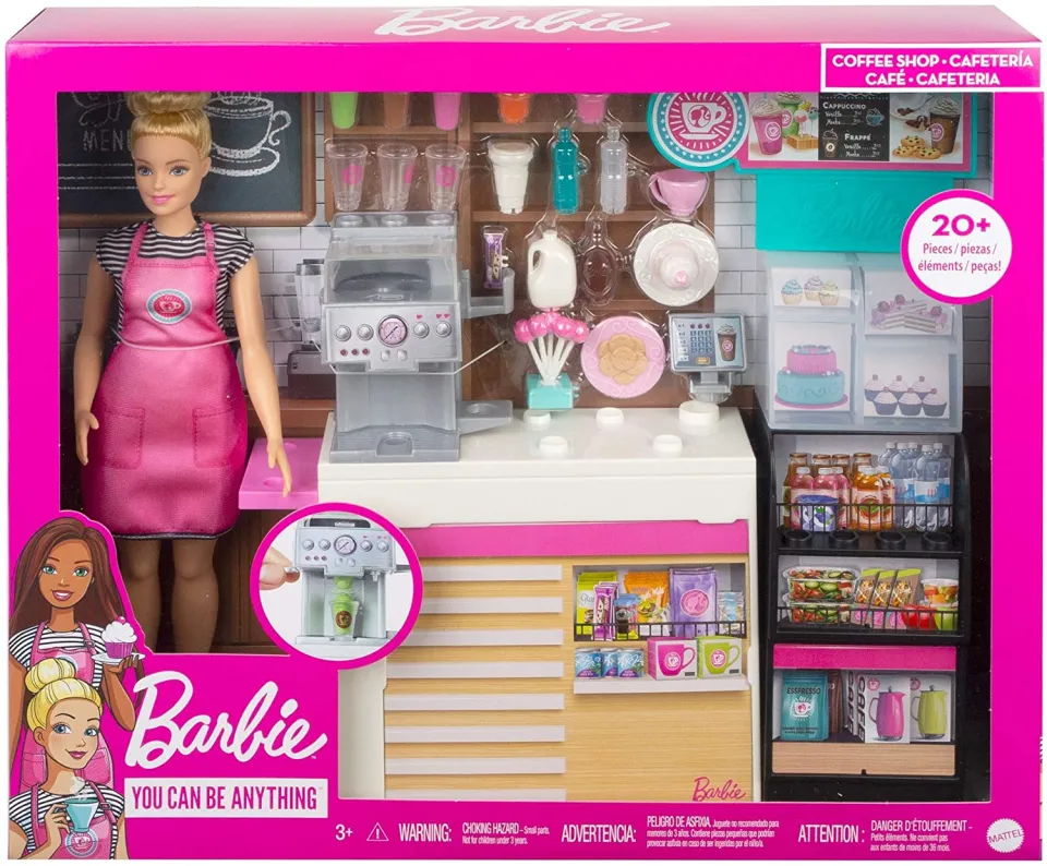 barbie shopping playset