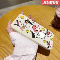 JIUMOO เคสสำหรับ Vivo X21 X23การ์ตูนน่ารัก Pochacco สแควร์นุ่มขอบซิลิโคนของเหลวแบบออริจินัลเคสคลุมทั้งหมดตัวปกป้องกล้องถ่ายรูปเลนส์เคสฝาหลังกรอบนุ่ม