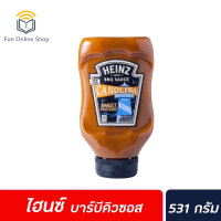 ?ส่งฟรี มีเก็บปลายทาง?Heinz ซอสบาร์บีคิว ผสมมัสตาร์ด สไตล์แคโรไลนา 531 กรัม (2944) ไฮนซ์ Carolina Mustard Style BBQ Sauce