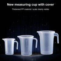 500ml/1000ml/2000ml Heat-resistant Measuring Cup Strong Toughness Plastic Clear Scale Portable Cooking Jug for Daily Using