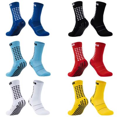 [hot]New Suction Silicone Non Square Slip Sports Football Sport Socks Women Grip Rugby Men Soccer Sock Slip Cup Anti Baseball Cotton