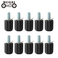 MUQZI 10PCs Sepeda M5 Belakang Sekrup Thumb Shifter Mengatur Baut MTB Road Gigi Tetap Sepeda Lipat Aluminium Paduan bagian