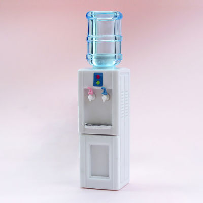 112 Dollhouse Miniature อุปกรณ์เสริม Mini Water Dispenser จำลองดื่ม Fountain สำหรับตุ๊กตาตกแต่งบ้าน Ob11