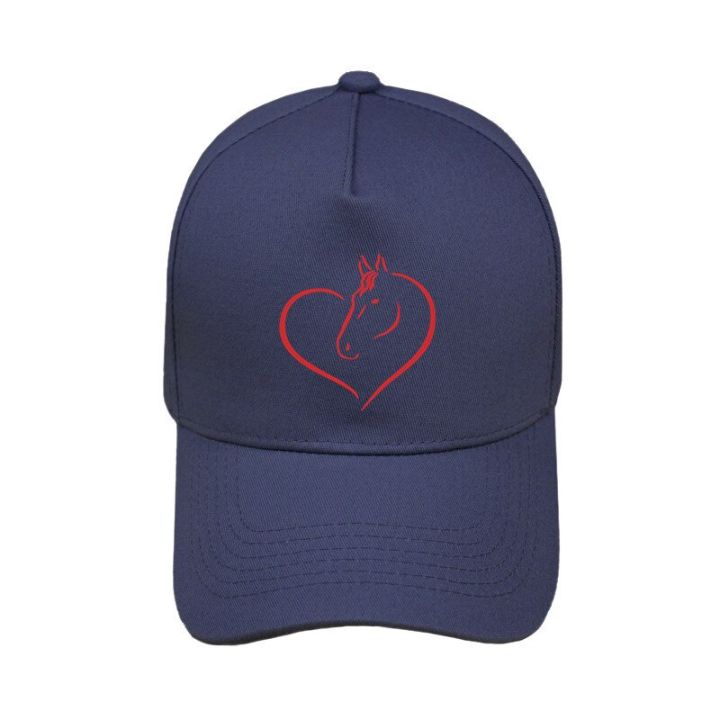 2023-new-fashion-new-llfunny-horse-baseball-cap-men-and-women-love-riding-horse-hat-unisex-caps-contact-the-seller-for-personalized-customization-of-the-logo