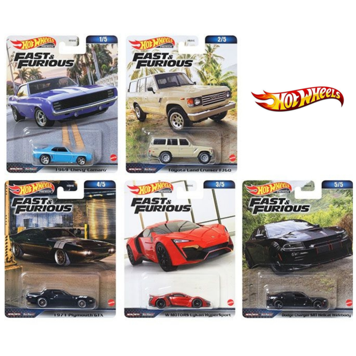 Hot Wheels Premium Fast & Furious 2023 Mix B - Set 5pcs | Lazada Indonesia