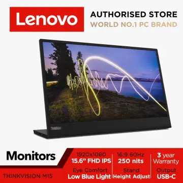 Lenovo M15 Monitor - Best Price in Singapore - Sep 2023 | Lazada.sg