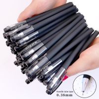 23Pcs Gel Pens + Refills Set School Supplies Black Blue Red Ink Tip 0.5mm Kawaii Ballpoint Pen Students School Office Stationery Pens