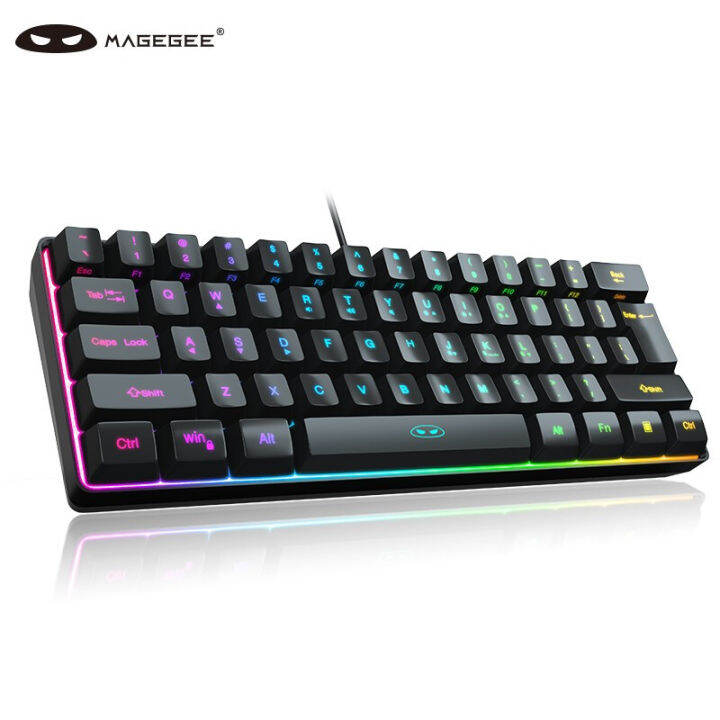 MageGee V520 Wireless Connection Keyboard Mechanical feeling keyboard ...