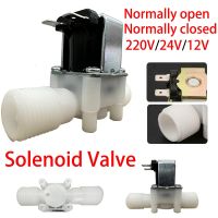 1/2 3/4 Male Thread Solenoid Valve AC 220V DC 12V 24V Water Control Valve Controller Switch Normally Closed Normally Open