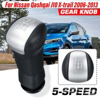 หนัง PU กระปุกเกียร์5สปีดสำหรับ Nissan Qashqai J10 X-Trail 2006-2013