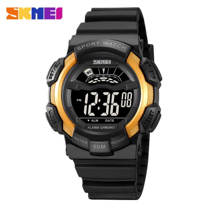 El black discount light sport watch