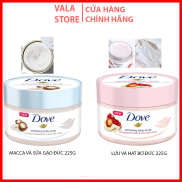Tẩy tế bào chết Dove exfoliating body scrub MACCA