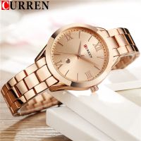 【YF】☼✈  Watches Top Brand Luxury Gold Ladies Band Classic Female Relogio Feminino 9007