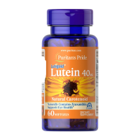 Puritans Pride Lutein 40 mg with Zeaxanthin 1,600 mcg / 60 Softgels