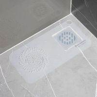 【CC】 Silicone Rectangle Floor Drain Cover Sink Filter Anti Clogging Deodorant Hair Catcher Stopper Accessories