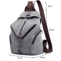 KMFFLY Brand Women Canvas Backpack Preppy Style School Lady Girl Student School Laptop Bag Top Quality Canvas Mochila Bolsas2020