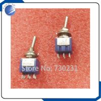 Free Shipping 10XMTS 202 Latch Miniature Toggle Switch 6Pin ON ON 2 Positions DPDT 6mm Hym