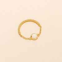 Salynn opal chain ring (Made to Order 7-9 days)