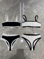 【NEW COMING】2023 New Bikini Split Splice Strap Swimwear for Women Sexy