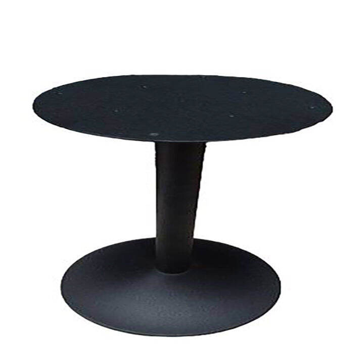 Daiso ขาโต๊ะเหล็กหล่อ ทรงแชมเปญ พ่นสีดำ T6B Lazada.co.th