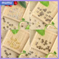 MUMU 20/40pcs 3mm ของเล่นยัดไส้ Mini Ultra-small อุปกรณ์เสริมกระเป๋าตุ๊กตา หัวเข็มขัดไตรไกลด์ หัวเข็มขัดตุ๊กตา DIY ปุ่มเย็บเข็มขัด