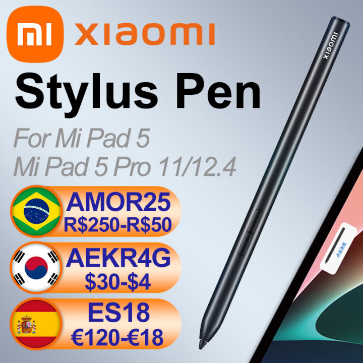 Original Xiaomi Stylus Pen 2 / 1nd 240Hz Draw Writing Screenshot Tablet  Screen Touch Xiaomi Smart Pen For Xiaomi Mi Pad 6 5 Pro