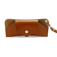 Simple Glasses Bag Glasses Case Glasses Bag PU Leather Glasses Bag Leather Glasses Case Handmade Glasses Bag