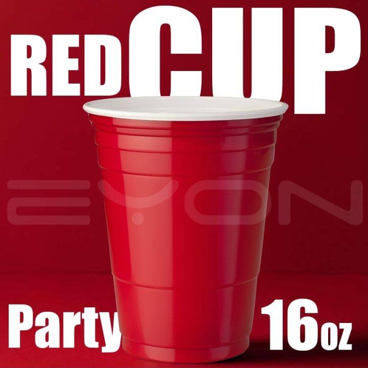 แก้ว-red-cup-แก้วแดง-ขนาด-16-oz-แก้วงานเลี้ยง-งานปาร์ตี้-สีแดง-american-party