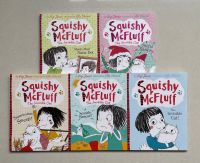 Squishy McFluff The Invisible Cat 5 books set,English books for kids