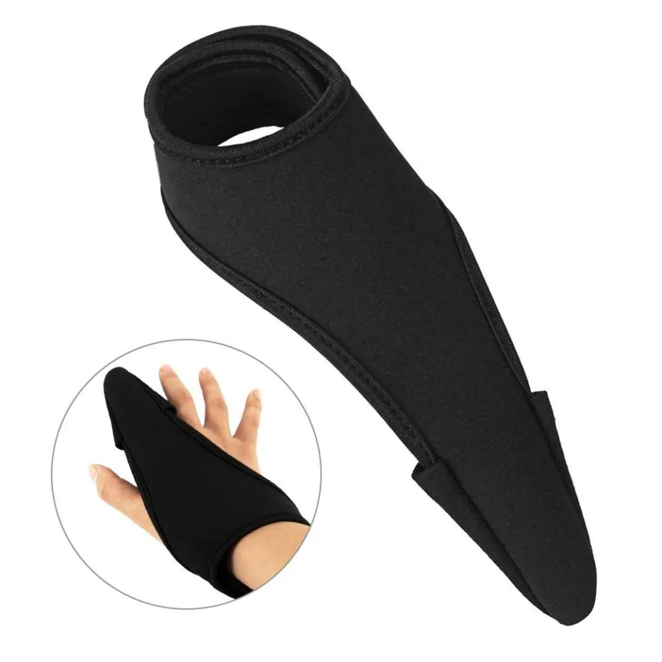 Fishing Finger Gloves Fishing Single Finger Protector Skidproof Fishing  Guard for Index Fishing Finger Stall (1)