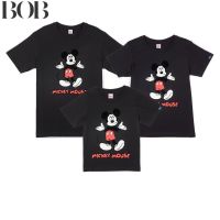 BOB Disney Mickey Mouse Family T-Shirt - เสื้อยืดครอบครัวมิกกี้เมาส์ครอบครัว สินค้าลิขสิทธ์แท้100% characters studio