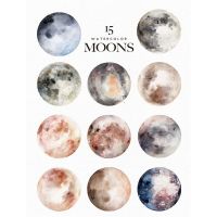 Moon Kawaii Scrapbooking Pcs/ล็อต Unut ชุดสำหรับนักเรียน Cosas Colourful 2ดาวเคราะห์เครื่องเขียนอุปกรณ์เทปกระดาษญี่ปุ่นโรงเรียนและอุปกรณ์สำนักงาน