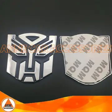 Car Styling 3D Aluminum Stickers Autobots Transformers Badge Emblem Tail  Creativity Decal Fashion Auto Decoration Accessories - AliExpress