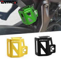 ☸✁ For Kawasaki Z900 Z 900 Moto Rear Fluid Reservoir Guard CNC Oil Tank Cap Cover Protector Accessories 2017 2018 2019 2020 2021