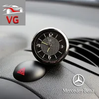 นาฬิกาควอตซ์เรืองแสงในรถยนต์สำหรับ Mercedes Benz AMG W176 W164 W205 W123 GLK CLS ML CLA A B C E G นาฬิกาดิจิตอลส่องสว่าง